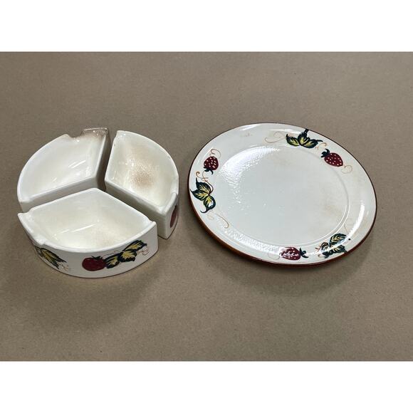 Fred Roberts Co. Strawberry Jelly‎ & Jam condiment set - Picture 6 of 9